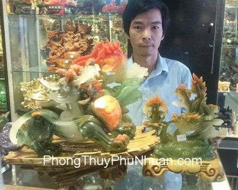 Anh Tuấn - Khách hàng mua Tỳ hưu A079, Long phụng xanh A153 và Rồng xanh E122