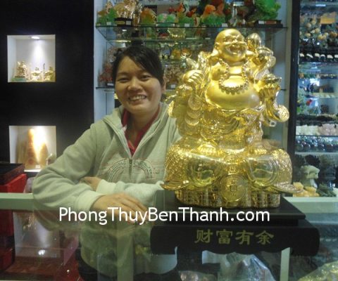Chị Bạch - khách hàng mua Phật hòa khí sanh tài E317