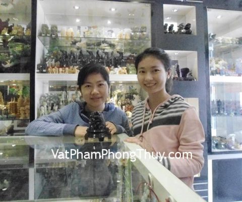 Chị Dung - Khách hàng mua Mặt đeo cổ thạch anh tóc vàng S5015-01