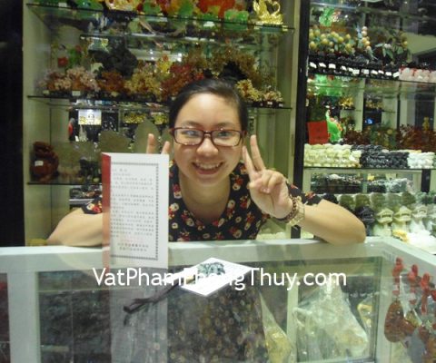 Chị Trúc - khách hàng mua tỳ hưu ngọc Phỉ Thúy S957-4767