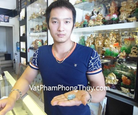Anh Luân - Khách hàng mua tỳ hưu  ngọc Phỉ thúy S2001
