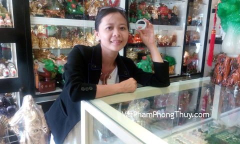 Chị Mai - khách hàng mua vòng ngọc Phỉ Thúy VM107-S5-4050
