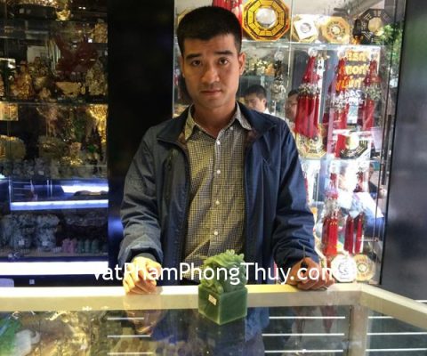 Anh Cường- khách hàng mua ấn rồng ngọc đông linh M147