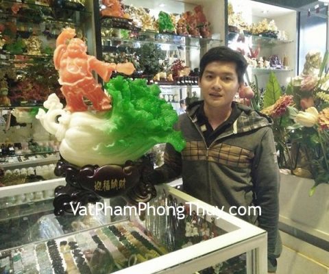 Anh Sơn - khách hàng mua phật di lạc nghinh phước H193G