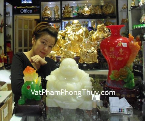 Chị Loan - khách hàng mua tỳ hưu như ý H122G