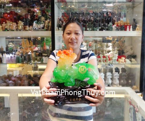 Chị Duyên - khách hàng mua Tỳ hưu xanh H125G