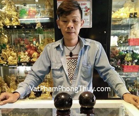 Anh Hải- Khách hàng đã mua Quả cầu thạch anh đen