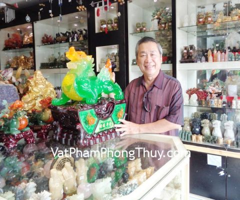 Chú Minh - khách hàng mua Tỳ hưu xanh lớn H103G