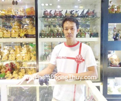 Anh Phong - khách hàng mua Tỳ hưu Bắc Kinh đen chuẩn BKD-S