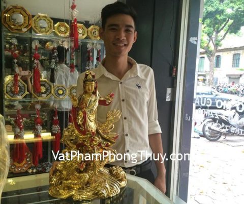 Anh Hưng- khách hàng mua phật quan âm tường long Y149
