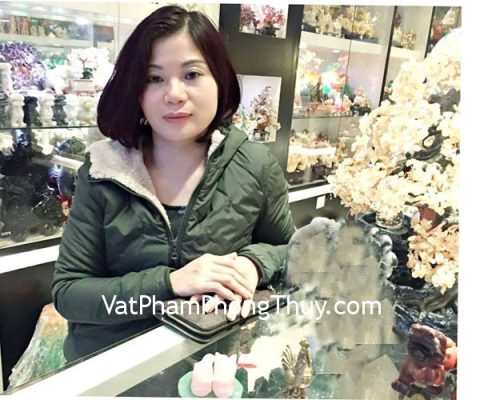 Chị Thanh- khách hàng mua đôi uyên ương GM121 và gà trống đồng D103
