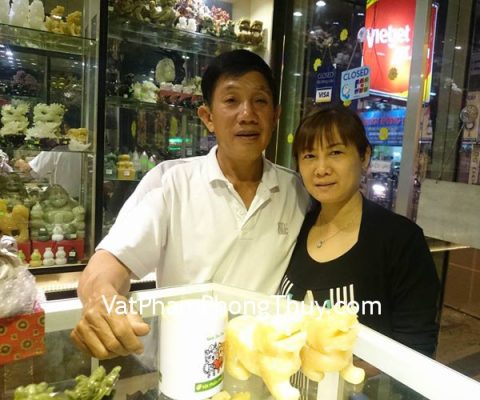 Chú Sửu - Khách hàng mua Tỳ hưu hoàng long M014