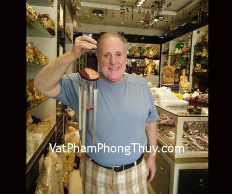 Mr Jim - khách hàng mua chuông gió phong thủy CG1237, CG1236, CG1257 và CC1132