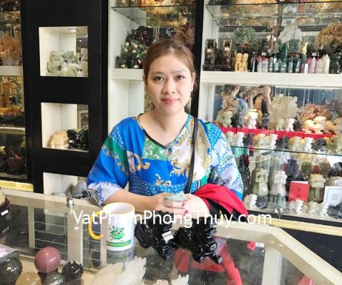 Chị Như - Khách hàng mua Tỳ hưu Hắc ngà có cánh GM008