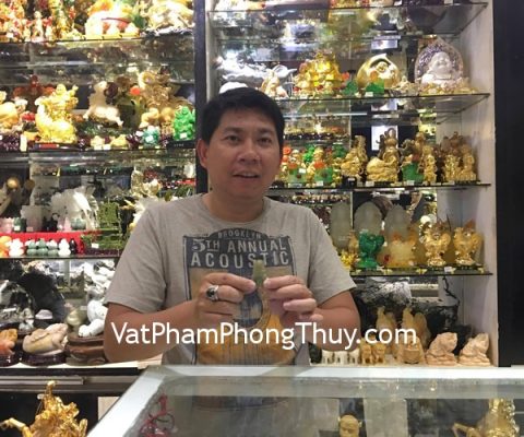 Anh Danh - khách hàng mua mặt quan công ngọc phỉ thúy S829