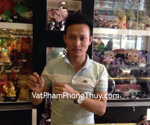 Anh Tuấn - khách hàng mua tỳ hưu đá mắt mèo S931