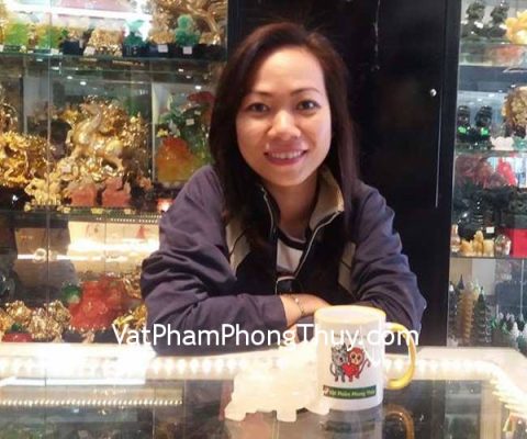 Chị Bích - Khách hàng mua Tỳ hưu thanh ngọc nhỏ H009