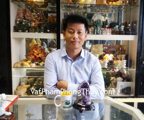 Anh Vũ - khách hàng mua Bông thạch anh tím H089-9471