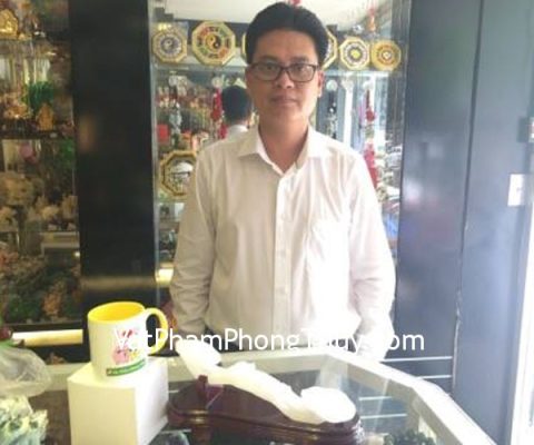 Chú Đăng- khách hàng mua gậy như ý bạch ngọc khủng GM077