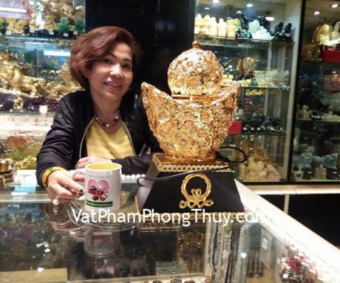 Chị Hồng - Khách hàng mua Đỉnh vàng kim bảo F164