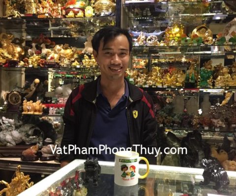 Anh Minh-khách hàng mua Tỳ hưu Bắc Kinh đen chuẩn BKD-S