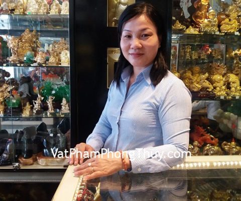 Chị Đoàn - Khách hàng mua Chuỗi mặt trời đỏ A+ S6363-1970