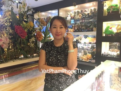 Chị Dung - khách hàng mua vòng ngọc phỉ thúy VM102-S5-11780