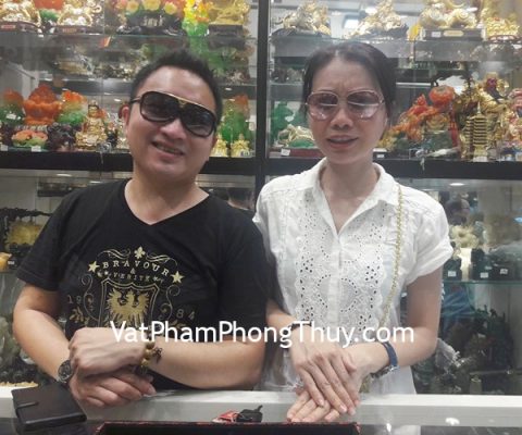 Chị Lan Anh - Khác hàng mua chuỗi lục hương S6047 và chuỗi đá hạt lựu đỏ S6382