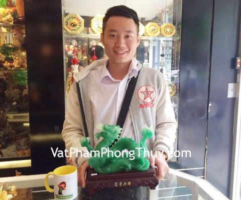 Anh Tú- khách hàng mua rồng xanh phú quý hưng long G085A