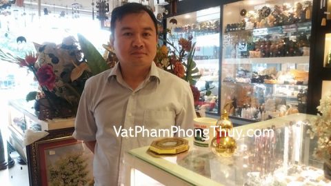 Anh Tế - khách hàng  mua bát quái đồng lồi lớn D227, bát quái bọc nhôm lõm nhỏ K1205, hồ lô trơn lớn D208, hồ lô trơn trung D207