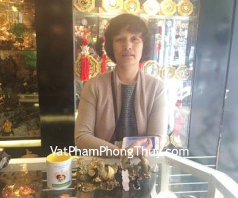 Chị Vân- khách hàng mua uyên ương đồng D154, song ngư đồng D151