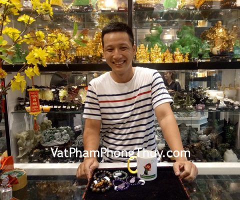 Anh Đạt - khách hàng mua mặt tỳ hưu trang sức và vòng tay phong thủy