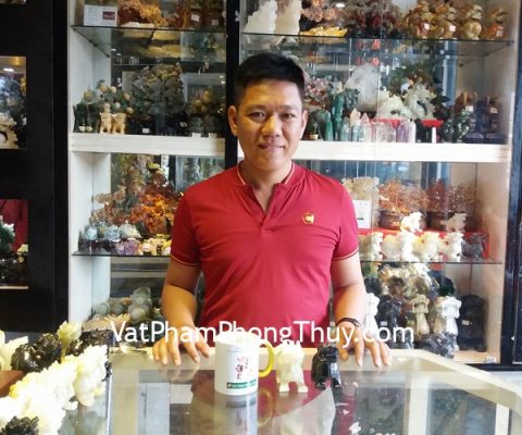 Anh Công - khách hàng mua Tỳ hưu Bắc Kinh đen BKD-S, Tỳ hưu Bắc Kinh xanh BKX-S