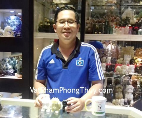 Anh Bảo - khách hàng mua Tỳ hưu Bắc kinh đen BKD-S, Tỳ hưu Bắc Kinh trắng BKT-S, Tỳ hưu Bắc kinh xanh BKX-S