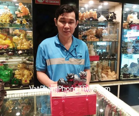 Anh Hiếu - Khách hàng mua Tỳ hưu bắc kinh đen chuẩn BKD-S