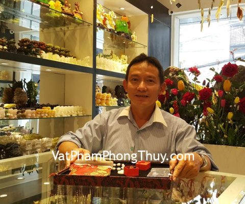 Anh Hưng - khách hàng mua chuỗi phỉ thúy hạt lựu S6682, tỳ hưu phỉ thúy S2008, phật bản mệnh tuổi Sửu và mặt nhẫn phật di lặc S6070