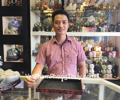 Anh Tiến - khách hàng mua Phật Quan Âm Phỉ thúy S6328