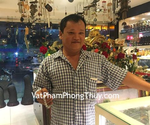 Anh Huệ - Khách hàng mua chuỗi thạch anh tóc đen Uruguay A++ S6375-S5-2570