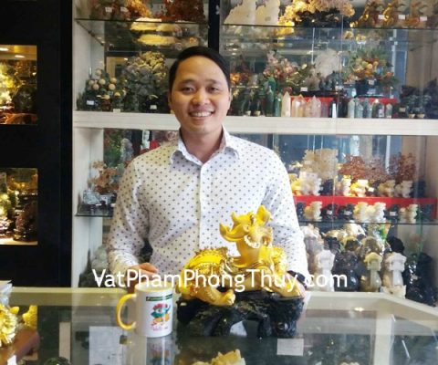 Anh Nhỡ - khách hàng mua Tỳ hưu sa kim C045A