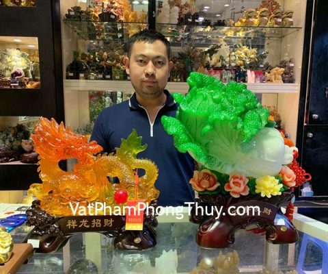 Anh Thắng - khách hàng mua Bắp cải xanh Tứ quý phát tài LN064, Rồng vàng Tường long LN147