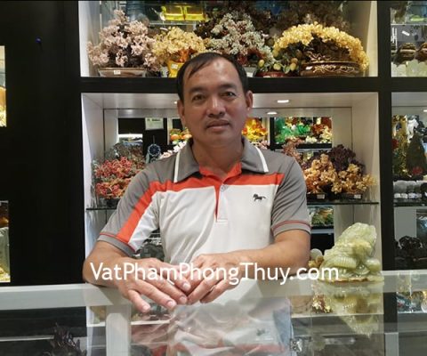 Anh Phong - khách hàng mua thiềm thừ cẩm thạch trung CTT-M