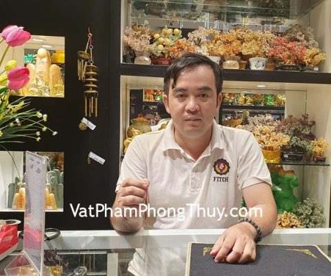 Anh Lý - khách hàng mua vòng tay đá nham thạch S6655