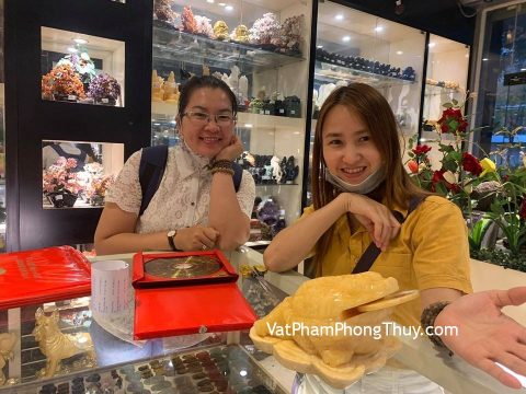 Chị Hà - Khách hàng mua La kinh CC2011 và	Thiềm thừ hoàng long  GM179.