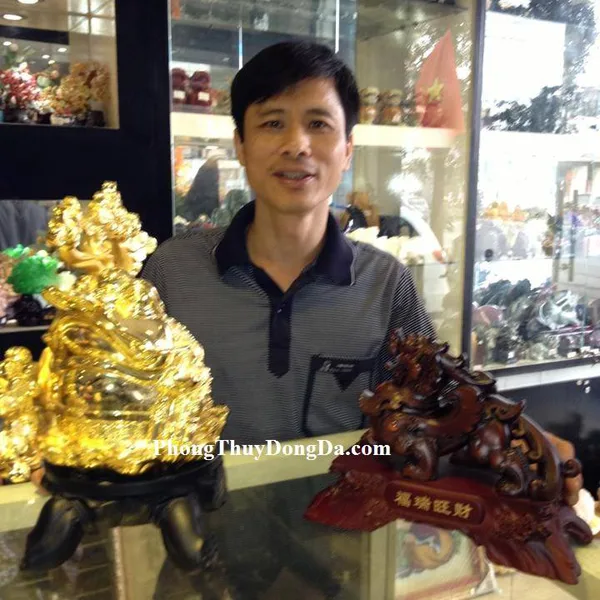 Anh Đạo - khách hàng mua tỳ hưu A084