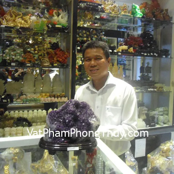 Anh Tuấn - khách hàng mua bông thạch anh tím H082-25337