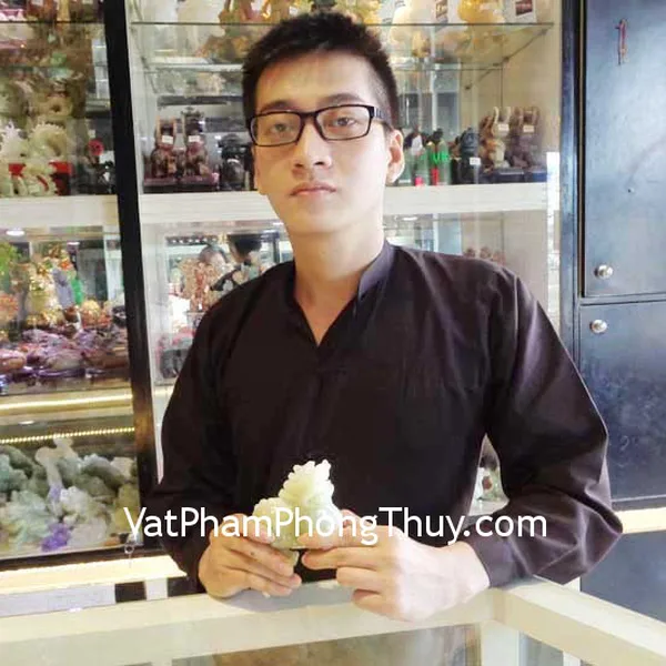 Anh Tú - khách hàng mua Tỳ hưu Bắc Kinh xanh chuẩn BKX-S