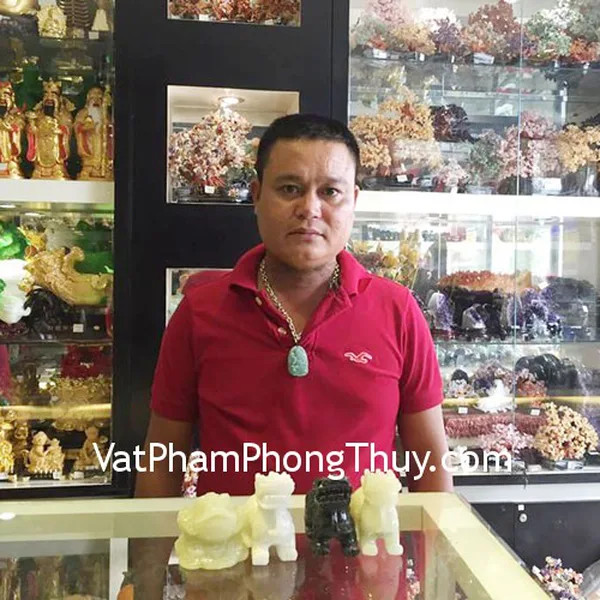 Anh Dương - khách hàng mua bộ tỳ hưu Bắc Kinh chuẩn và thiềm thừ Tây Tạng chuẩn