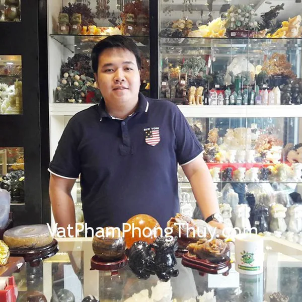 Anh Long - khách hàng mua Tỳ hưu Bắc Kinh đen BKD-M, Thiềm thừ ngọc Hoàng long tam thể TT-HL-S4-23305, Thiềm thừ ngọc Hoàng long tam thể TT-HL-S4-5490, Quả cầu thạch anh vàng M191-S4-4027, Quả cầu mắt mèo QC204-S4-4413