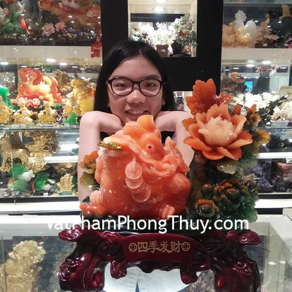 Chị Ngọc - khách hàng mua thiềm thừ cam K131M