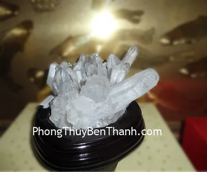 Bông thạch anh tím nhỏ (tích dấu đỏ) H096-s2-17052